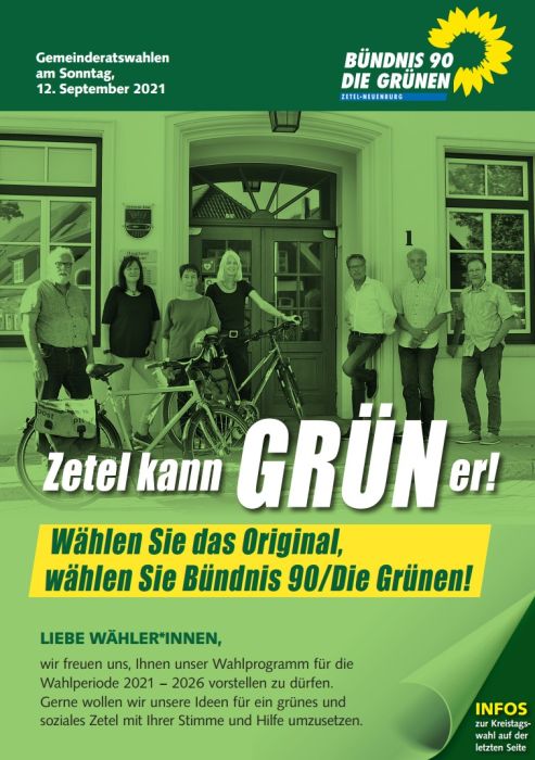 Flyer Kommunalwahl